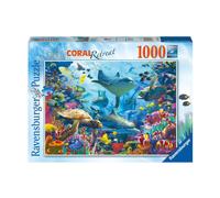 Coral Reef Retreat 1000 Piece Jigsaw Puzzles for Adults and Kids Age 12 Years Up