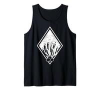 Coral Reef Vintage Ocean Scene Marine Nature Retro Style Tank Top
