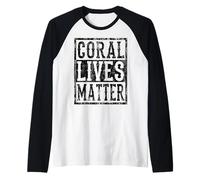 Coral Reefs Matter Ocean Conservation Marine Life Awareness Raglan Baseball Tee