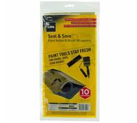 Coral Seal & Save Roller and Brush Wrapper 10PK