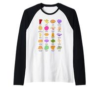 Coral Species Underwater - Corals Raglan Baseball Tee