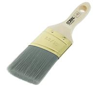 CORAL TOOLS Precision Angled Oval Cutting-In Stubby Paintbrush 2"