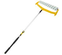 Coral Yukon 18 Inch Microfibre Easy Coater Sleeve Double Arm Paint Roller Frame & Telescopic Extension Pole