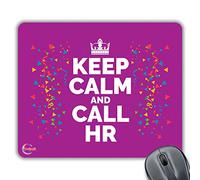 Coralgraph Inc CP053 Keep Calm and Call HR Novelty Gift Printed PC Laptop Computer Mouse Mat Pad