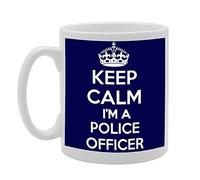 Coralgraph Inc MG1024 Keep Calm I'm A Police Officer Novelty Gift Printed Tea Coffee Ceramic Mug