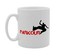 Coralgraph Inc MG1608 Parkour Desclipine Joke Funny Novelty Gift Printed Tea Coffee Ceramic Mug