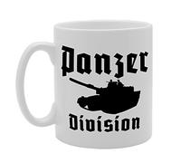 Coralgraph Inc MG1683 Danger Tank Division Panzer Novelty Gift Printed Tea Coffee Ceramic Mug