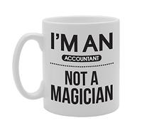 Coralgraph Inc MG1737 I'm an Accountant Not Magician Novelty Gift Printed Tea Coffee Ceramic Mug