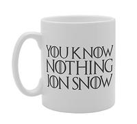 Coralgraph Inc MG2001 You Know Nothing Jon Snow Novelty Gift Printed Tea Coffee Ceramic Mug