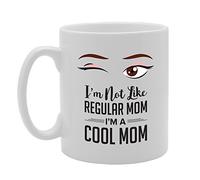 Coralgraph Inc MG2142 I'm Not Like Regular Mom I'm Cool Mom Novelty Gift Printed Tea Coffee Ceramic Mug