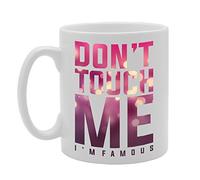 Coralgraph Inc MG2888 Don't Touch Me I'm Famous Novelty Gift Printed Tea Coffee Ceramic Mug