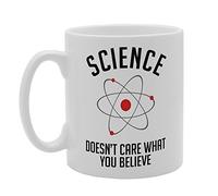 Coralgraph Inc MG3225 Science Doesn't Care What You Believe Novelty Gift Printed Tea Coffee Ceramic Mug