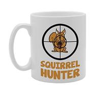 Coralgraph Inc MG3411 Squirrel Hunter Novelty Gift Printed Tea Coffee Ceramic Mug