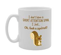 Coralgraph Inc MG3412 I Don't Have A Short Attention Span I Just Novelty Gift Printed Tea Coffee Ceramic Mug