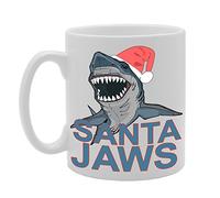 Coralgraph Inc MG372 Santa Jaws/Christmas Mug/Novelty Novelty Gift Printed Tea Coffee Ceramic Mug