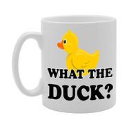 Coralgraph Inc MG392 What The Duck ? Novelty Gift Printed Tea Coffee Ceramic Mug