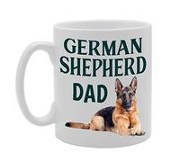 Coralgraph Inc MG4563 German Shepherd DAD Novelty Gift Printed Tea Coffee Ceramic Mug