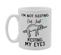 Coralgraph Inc MG4718 I'm Not Sleeping Just Resting My Eyes Sloth Novelty Gift Printed Tea Coffee Ceramic Mug