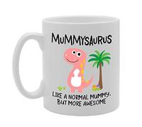 Coralgraph Inc MG4752 Mummysaurus Like A Normal Mummy But More Awesome Novelty Gift Printed Tea Coffee Ceramic Mug