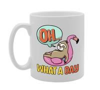 Coralgraph Inc MG5534 OH What A Day Novelty Gift Printed Tea Coffee Ceramic Mug