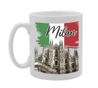 Coralgraph Inc MG5697 Milan Italy - A Novelty Gift Printed Tea Coffee Ceramic Mug