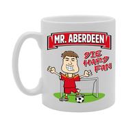 Coralgraph Inc MG5900 MR Aberdeen DIE Hard Fan Novelty Gift Printed Tea Coffee Ceramic Mug