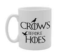 Coralgraph Inc MG716 Crows Before Hoes Novelty Gift Printed Tea Coffee Ceramic Mug
