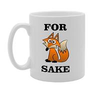 Coralgraph Inc MG922 for Fox Sake/Funny Novelty Gift Printed Tea Coffee Ceramic Mug