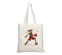 Coralgraph Inc Natural Reusable Shopping Souvenir Tote Bag Featuring Popular Sports Designs from Around the World (Basketball)