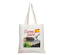 Coralgraph Inc TB1543 Canary Island Spain - A Novelty Present Gift Printed Eco-Friendly Stylish Long Handled Tote Shoulder Bag