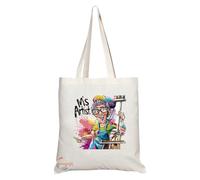 Coralgraph Inc TB1836 Ms Artist Tote Bag - Gift for Female Artists, Painters, Creative Minds - Durable, Stylish, Eco-Friendly, Reusable, Spacious, and Lightweight