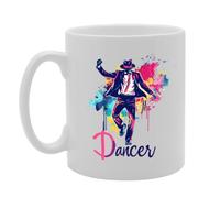 Coralgraph MG5940 Mr Dance Mug - Ideal for Dancers and Dance Enthusiasts, 11oz Ceramic Coffee Mug for Performers and Choreography Lovers