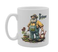 Coralgraph MG6036 Mr Gardener Mug - for Male Gardeners, Plant Lovers, Horticulturists, Durable Ceramic, Dishwasher Safe, Ideal for Gardening Enthusiasts
