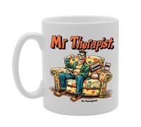 Coralgraph MG6088 Mr Therapist Mug - for Therapists, Counselors, Mental Health Professionals, Durable Ceramic, Dishwasher Safe, Premium Print