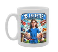 Coralgraph MG6384 Ms Leicester Novelty Gift Printed Tea Coffee Ceramic Mug for Footie Fan Ladies Girls
