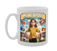 Coralgraph MG6384 Ms Newport Novelty Gift Printed Tea Coffee Ceramic Mug for Footie Fan Ladies Girls