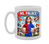 Coralgraph MG6384 Ms Palace Novelty Gift Printed Tea Coffee Ceramic Mug for Footie Fan Ladies Girls