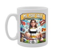 Coralgraph MG6384 Ms Port Vale Novelty Gift Printed Tea Coffee Ceramic Mug for Footie Fan Ladies Girls
