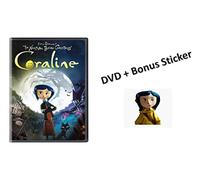 Coraline DVD + Bonus Sticker