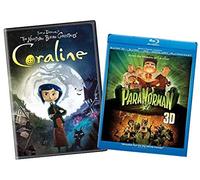 Coraline + ParaNorman DVD - Caroline (DVD), ParaNorman (DVD + BLU-RAY + 3D + Digital Copy)