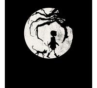 Coraline Silhouette Unisex T-Shirt - Black - 4XL