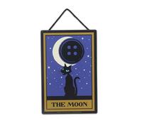 Coraline The Moon Hanging Wood Wall Decor
