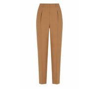Corallo Trousers - female - Max Mara Studio - Tapered Trousers - Brown - L - Trousers L