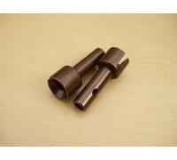 Corally Asuga / Spark etc Rear Axle Short Swiss Steel - New - C-00180-370-X
