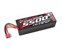 Team Corally Power Racing 60C 5500mAh 11.1V 3S LiPo Battery T-Plug C-49135-D