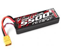 CORALLY POWER RACING 60C LIPO BATTERY 5500MAH 7.4V XT90 2S C-49125-X