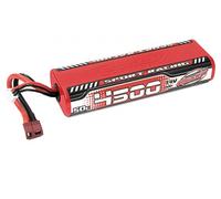 CORALLY SPORT RACING 50C LIPO BATTERY 4500MAH 7.4V ROUND/OVAL 2S STICK T-PLUG C-49440