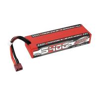 Corally Sport Racing 50C Lipo Battery 5400Mah 7.4V Stick 2S Hard Wire T-Plug