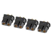Corally TC PRO 3.5mm Gold Plated Male Connector with Reverse Polarity Protection 4 Pack C-50182
