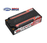 CORALLY VOLTAX 120C LIPO BATTERY 4200MAH 7.4V LCG SHORTY 2S 4MM BULLIT C-49500